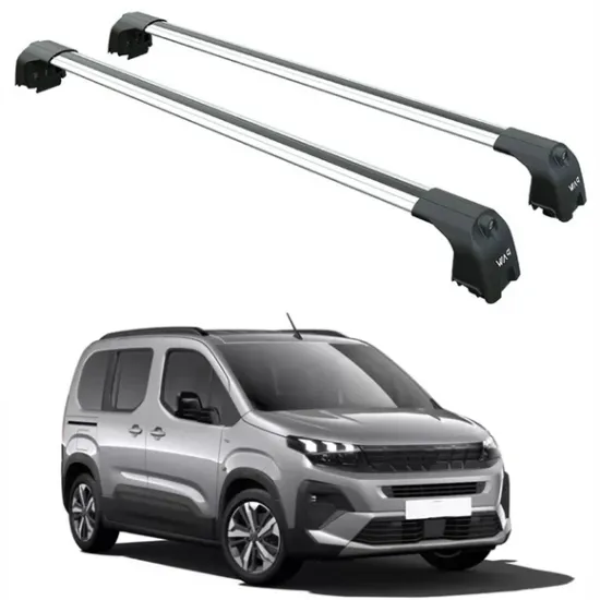Багажник за Peugeot Rifter M/Standard - XL/Long (I - integrated railing) (2024-->) AERO BAR