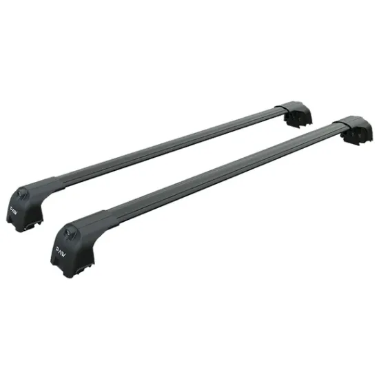 Багажник за Toyota RAV4 5d (V/XA50 - integrated railing) (2018-->) AERO BAR BLACK