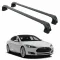 Багажник за TESLA MODEL S 5d. (fixpoint with glass roof) (2013-->2015) AERO BAR BLACK