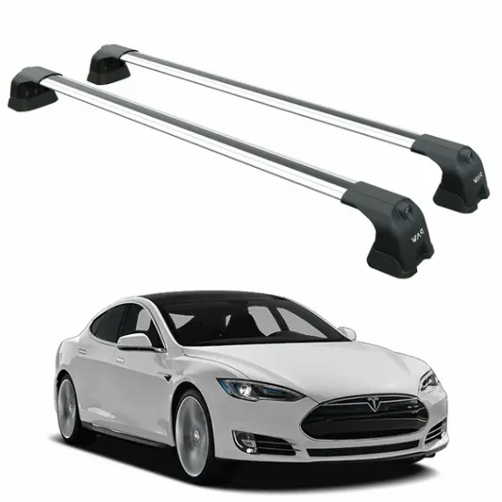 Багажник за TESLA MODEL S 5d. (fixpoint with glass roof) (2013-->2015) AERO BAR