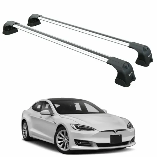 Багажник за TESLA MODEL S 5d. (fixpoint with glass roof) (2016-->2021) AERO BAR
