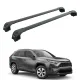 Багажник за Toyota RAV4 5d (V/XA50 - integrated railing) (2018-->) AERO BAR BLACK