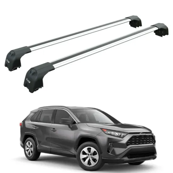 Багажник за Toyota RAV4 5d (V/XA50 - integrated railing) (2018-->) AERO BAR