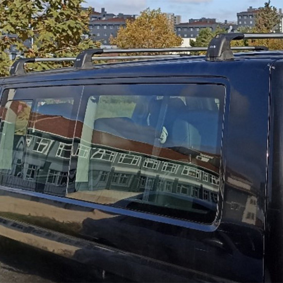 БАГАЖНИК З БРОЯ ГРЕДИ ЗА Volkswagen T6/T6.1 (fixpoint) (2015-->2024) AERO BAR