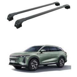 Багажник за Exeed RX / Yaoguang 5dr SUV (integrated railing) (2026-->) AERO BAR BLACK