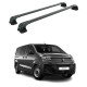 БАГАЖНИК ЗА Citroën Dispatch L1/L2/L3 (XS/M/XL - 3,4,5 fixpoint) (2016-->) AERO BAR BLACK