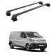 БАГАЖНИК ЗА Citroën Jumpy L1/L2/L3 (XS/M/XL - 3,4,5 fixpoint) (2016-->) AERO BAR BLACK