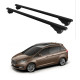БАГАЖНИК ЗА Ford Grand C-Max 5d (II/C344 - railing) (2015-->2019) ALU REILING BLACK