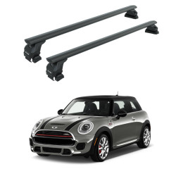 Багажник за Mini Cooper F56 3d. Hatchback (2014-->2026) AERO BARS BLACK