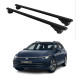 БАГАЖНИК ЗА Volkswagen Golf Variant (VIII - railing) (2020-->) ALU REILING BLACK