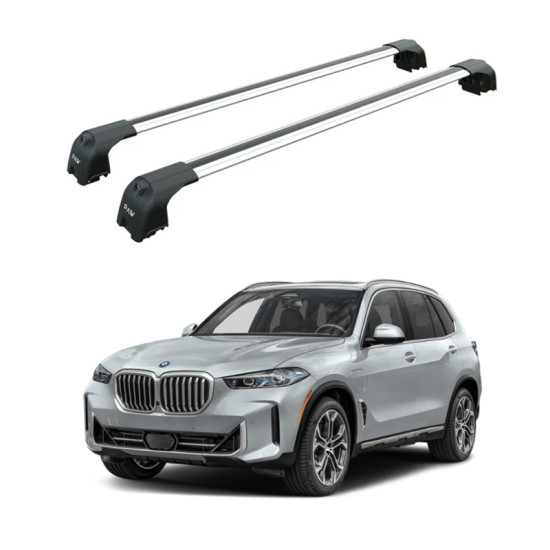 Багажник за BMW X5 5d (G05 - integrated railing) (2023-->) AERO BAR