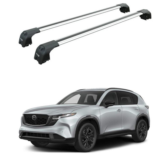 Багажник за MAZDA CX-5 5D (III/KM - integrated railing) (2026-->) AERO BAR