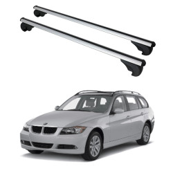 БАГАЖНИК ЗА BMW Serie 3 Touring (E91 - railing) (2005-->2012) ALU REILING