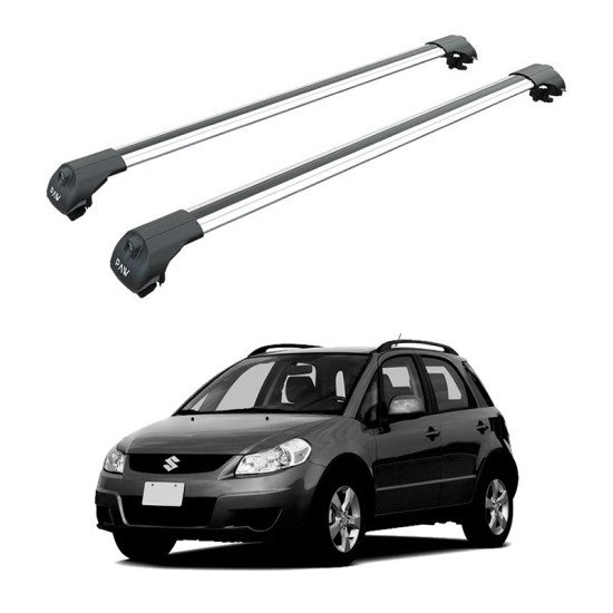 БАГАЖНИК за Suzuki SX4 5d (I - railing) (2006-->2014) AERO BAR