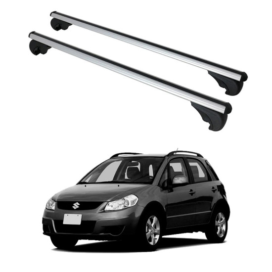 БАГАЖНИК за Suzuki SX4 5d (I - railing) (2006-->2014) ALU REILING