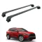 Багажник за Toyota Corolla Cross 5d (I/XG10 - integrated railing) (2022-->) AERO BAR BLACK