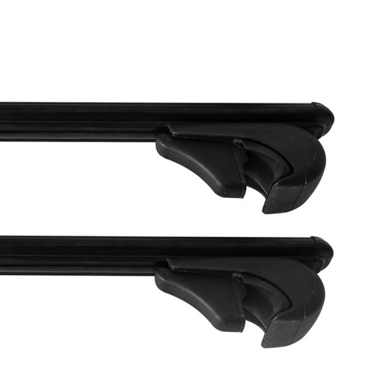 Багажник за BMW X3 5d (E83 - railing) (2003-->2011) ALU REILING BLACK