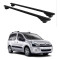 БАГАЖНИК ЗА Citroën Berlingo (II - Railing) (2008-->2018) ALU REILING BLACK