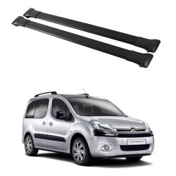 БАГАЖНИК ЗА Citroën Berlingo (II - Railing) (2008-->2018) AERO BLACK