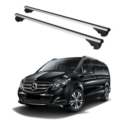 БАГАЖНИК ЗА Mercedes Clase V / EQV 5d MPV / Vito / Viano / (W447 - railing) (2014-->) ALU REILING GREY
