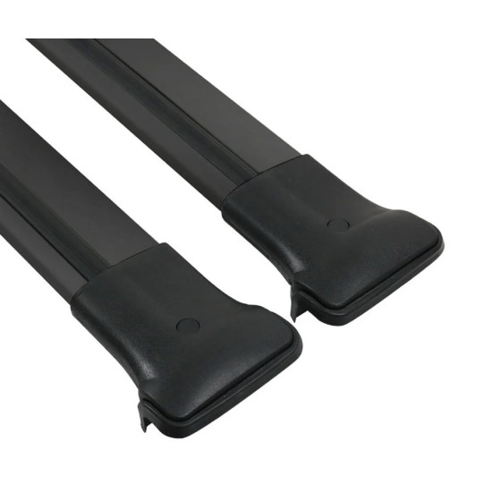 БАГАЖНИК за Volkswagen Caddy / Caddy Maxi (III.2 - railing) (2011-->2015) AERO BLACK