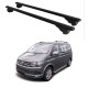 Багажник за Volkswagen T5 / T6 /T6.1 Roof Railing (2003-->2024) ALU REILING BLACK