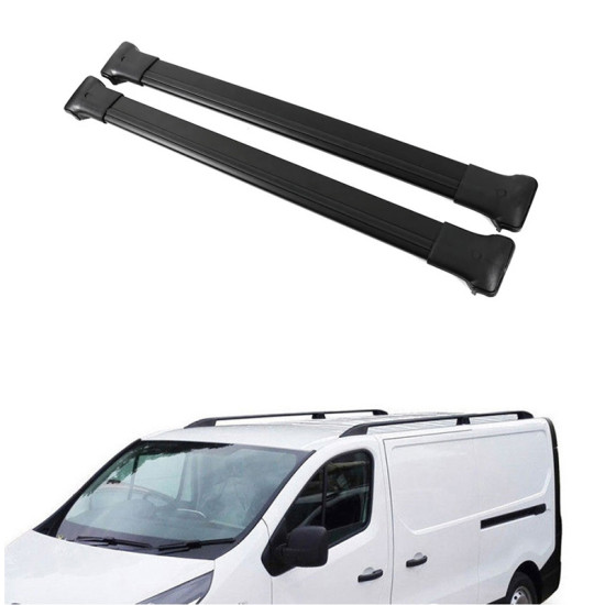 Багажник за Volkswagen T7 (Railing) (2024-->) AERO BLACK