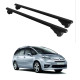 БАГАЖНИК ЗА Citroën C4 Grand Picasso (I - railing) (2007-->2013) ALU REILING BLACK