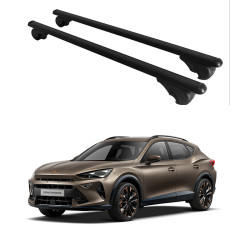 Багажник за Cupra Formentor 5d (railing) (2021-->) ALU REILING BLACK