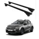 Багажник за Dacia Sandero Stepway (III - railing) (2020-->) ALU REILING BLACK