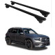 Багажник за Mercedes Clase GLB 5d (X247 - railing) (2019-->) ALU REILING BLACK