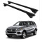 Багажник за Mercedes Clase GLE 5d (W166 - railing) (2015-->2019) ALU REILING BLACK