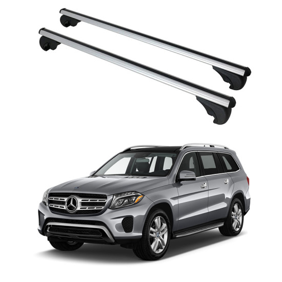 Багажник за Mercedes Clase GLS/GL (X166 - railing) (2012-2019) ALU REILING