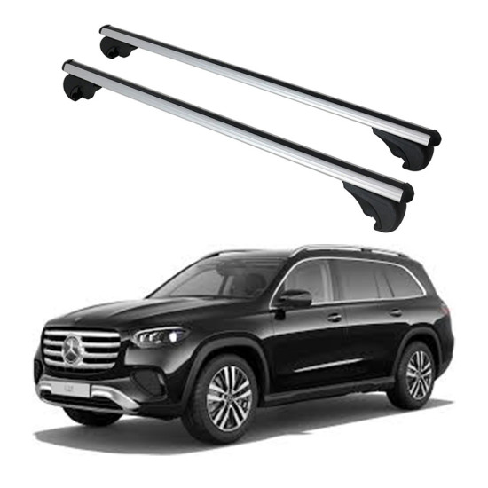 Багажник за Mercedes Clase GLS 5d (X167 - railing) (2019-->) ALU REILING