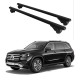 Багажник за Mercedes Clase GLS 5d (X167 - railing) (2019-->) ALU REILING BLACK