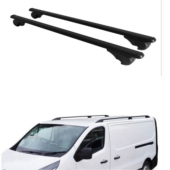 БАГАЖНИК ЗА Opel Combo/Combo XL/Combo-e (E - railing) (2018-->) ALU REILING BLACK