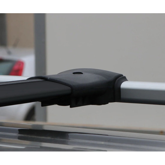 БАГАЖНИК ЗА Peugeot Rifter/e-Rifter M/XL (I - railing) (2018-->) AERO BLACK