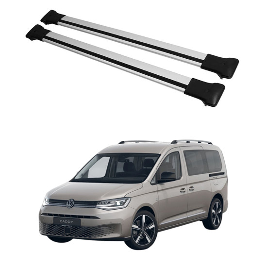 Багажник за Volkswagen Caddy (V - railing) (2020-->) AERO
