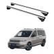 Багажник за Volkswagen Caddy (V - railing) (2020-->) ALU REILING
