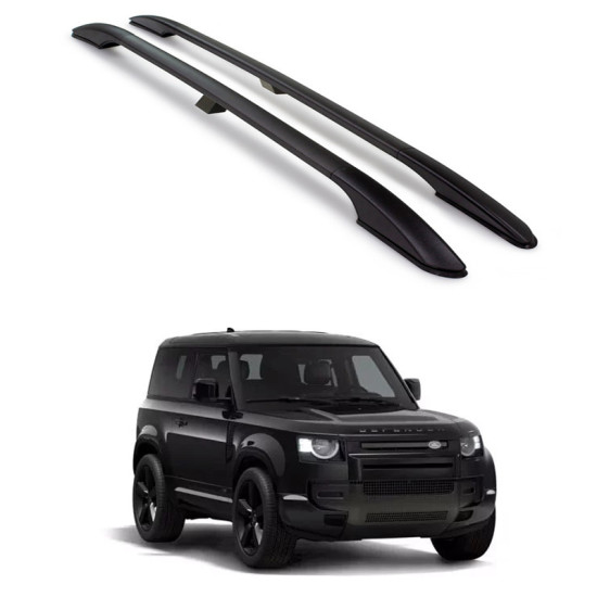 НАДЛЪЖНИ ГРЕДИ РЕЙЛИНГИ ЧЕРНИ Land Rover Defender 3d (90) (2020-->)