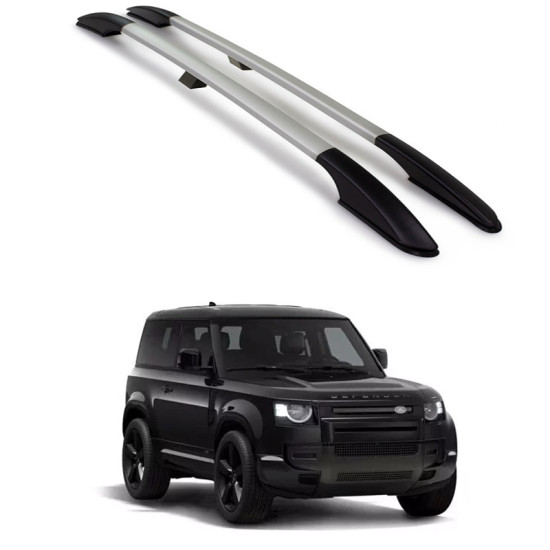 НАДЛЪЖНИ ГРЕДИ РЕЙЛИНГИ СИВИ Land Rover Defender 3d (90) (2020-->)