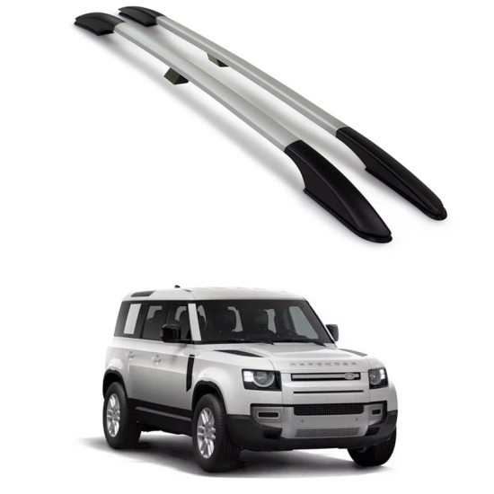 НАДЛЪЖНИ ГРЕДИ РЕЙЛИНГИ СИВИ Land Rover Defender 5d - (110) - (130) - (P400e) (2020-->)