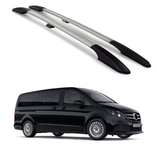 НАДЛЪЖНИ ГРЕДИ РЕЙЛИНГИ СИВИ Mercedes Clase V L3 extralong (W447) (2014-->)