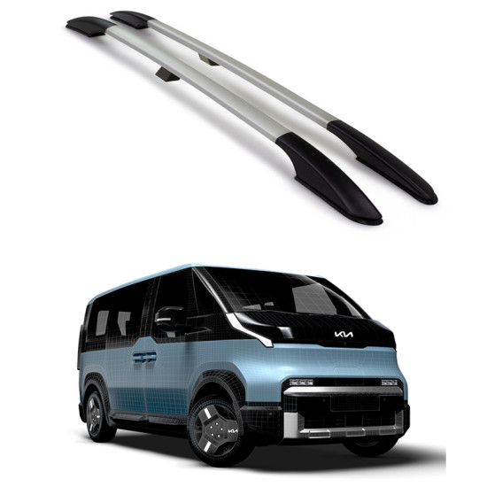 НАДЛЪЖНИ ГРЕДИ РЕЙЛИНГИ СИВИ Kia PV5 Passenger 5-dr MPV (Fixpoint) (2025-->)