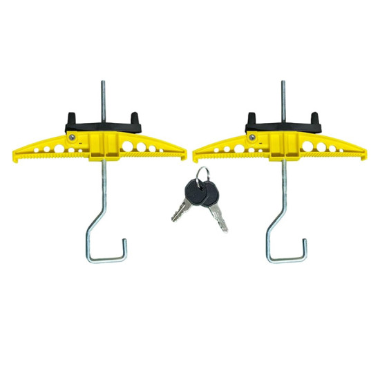 СКОБА ЗА МОНТАЖ НА СТЪЛБИ 2 БРОЯ LADDER CLAMP