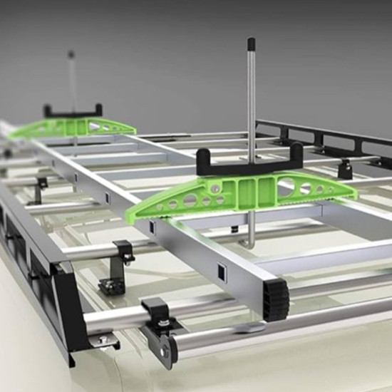 СКОБА ЗА МОНТАЖ НА СТЪЛБИ 2 БРОЯ LADDER CLAMP