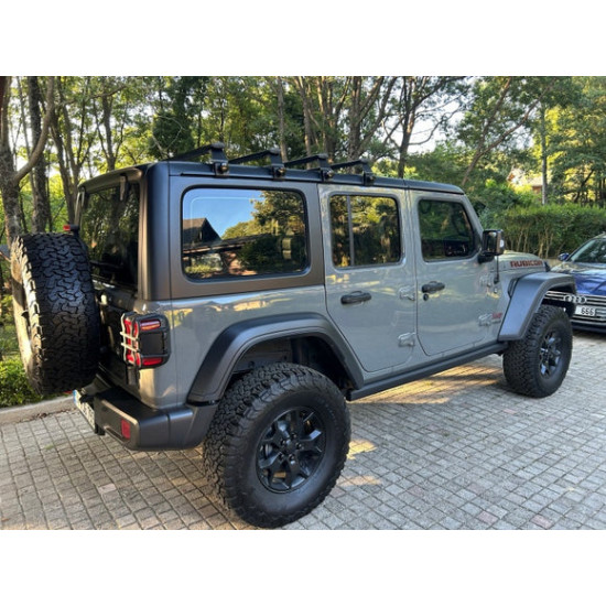 БАГАЖНИК за Jeep Wrangler 2d/4d (JL - hard top) (2018-->) AERO BAR BLACK