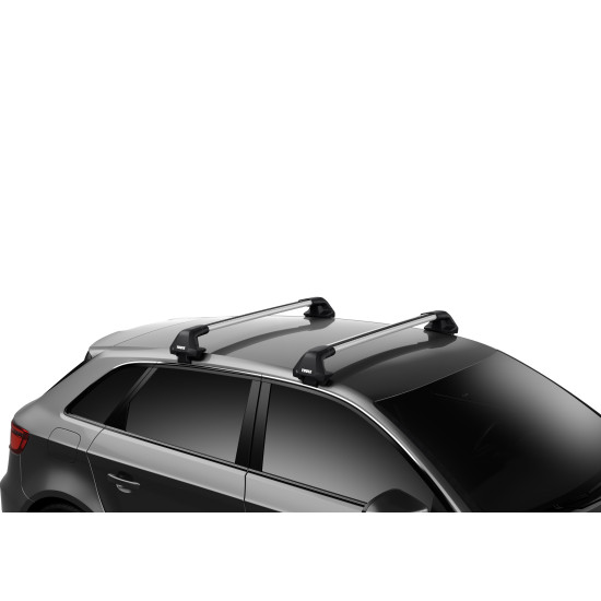 Багажник THULE WingBar Edge Clamp Black за Audi Q4 Sportback e-tron 5d SUV (Normal roof) (2022-->)