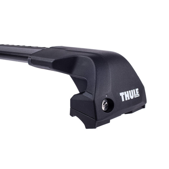 БАГАЖНИК THULE WingBar Edge Flush Rail BLACK за Audi Q8 Sportback e-tron (integrated railing) (2023-->)