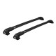 Багажник THULE WingBar Edge Black Flush Rail за Audi Q5 5d (II/FY - integrated railing) (2017-->)